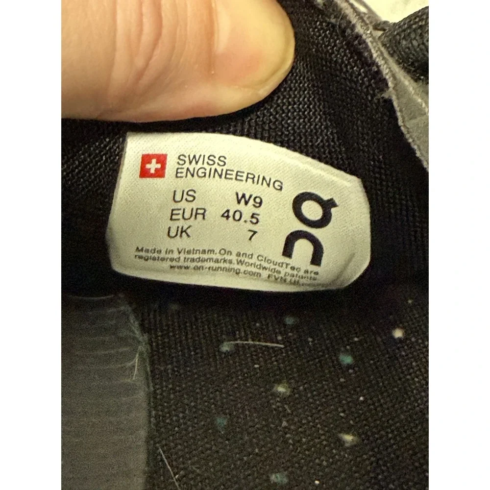 On Running Cloudswift Performance Running Shoes Gray Pink‎ Women's US 9